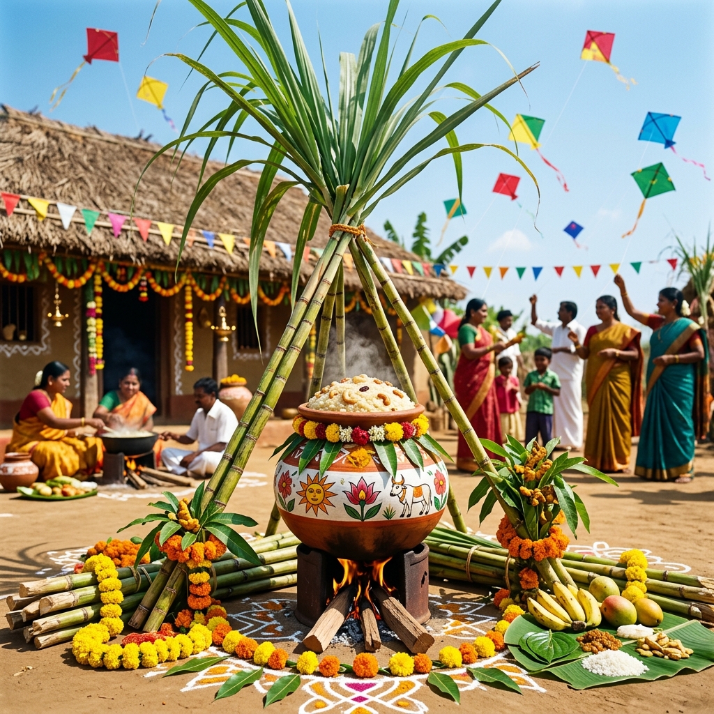 Pongal Festival Celebration at Mili